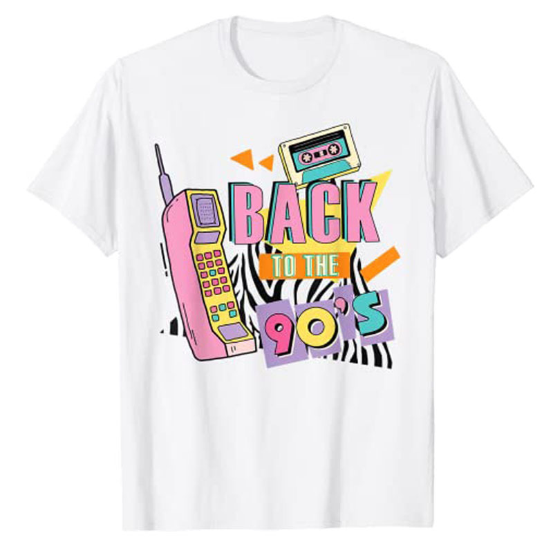 Cotton Clothing T-Shirts for Cross-Border European Size Parties, Vintage 90S Women's Clothing, Returning to European and American Sizes Cotton Clothing T-Shirts for Cross-Border European Size Parties, Vintage 90S Women's Clothing, Returning to European and American Sizes