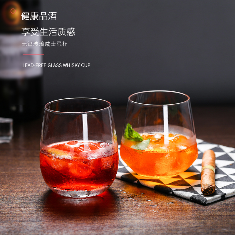 Roly-poly doll for whiskey