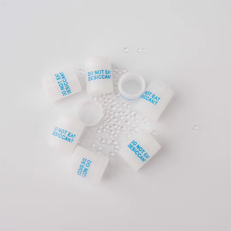 1g secador de silicona de alimentos columnar chino inglés cápsula medicamento secador de silicona productos de salud secador