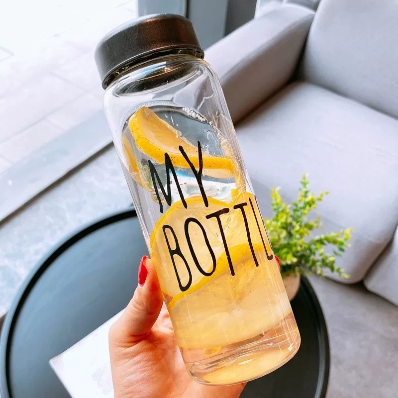 Mybottle бутылка для воды пластиковая герметичная, противопротечная, портативная для питомцев, новая спортивная, популярная в сети, удобная, для улицы и студентов