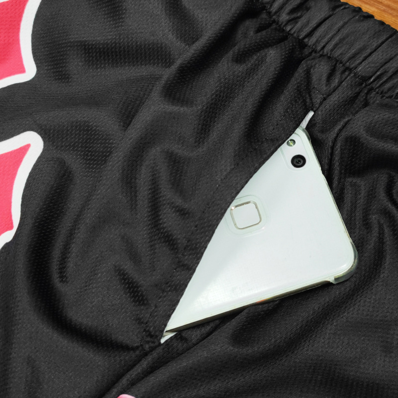 Comercio exterior transfronterizo de verano de estilo europeo y americano marca de moda deportivo relajado pantalones cortos casuales impresos de playa procesamiento personalizado