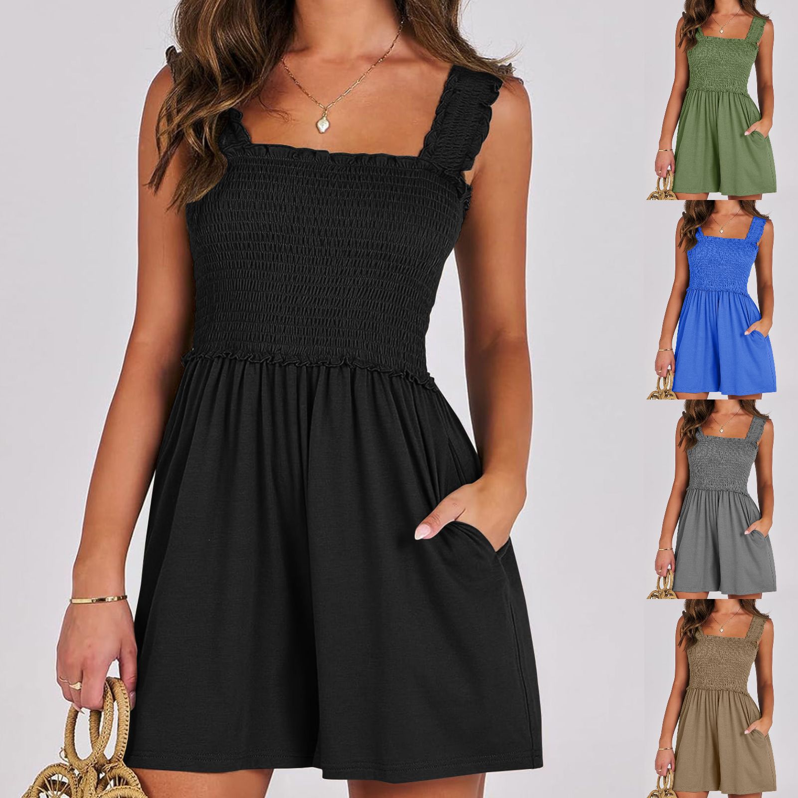 summer universal elegant suspenders for leisure