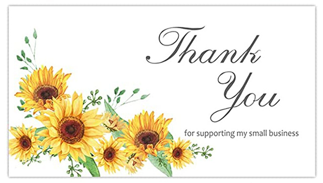 500/roll 3.8cm roll pack thank you for buying commercial decoration sticker label card