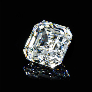 Special-shaped pagoda Asche super white DF moissanite naked diamond fashion jewelry inlaid with main stone and matching stone spot