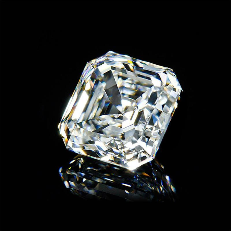 Пагода особой формы Asche Super White DF Муассанит с бриллиантами Модные украшения с инкрустацией основным камнем и тем же камнем в наличии