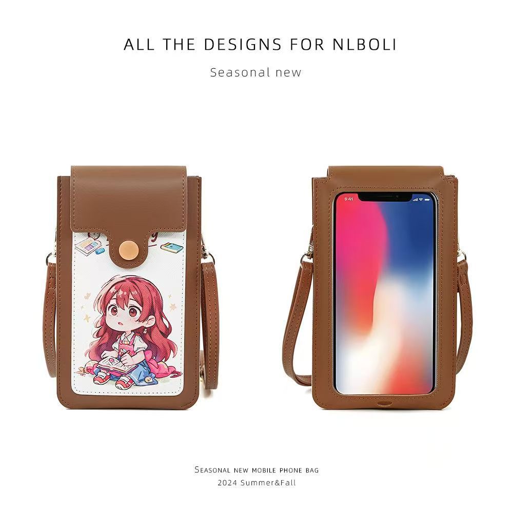 2024 New Touchscreen Phone Bag for Women, Cute Slim Mini Shoulder/Crossbody Bag