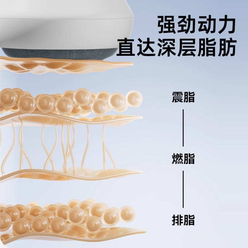 多機能脂肪プッシャー電気マッサージャー頚椎腰背中脚経絡浚渫ハンドヘルドマッサージャー全身家庭用|undefined