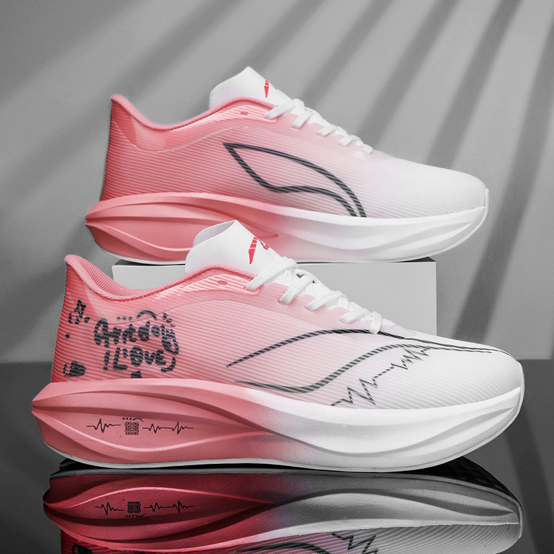 2025 nuevas zapatillas de running transpirables y ligeras de malla para hombres y mujeres, amortiguación, antideslizante, cómodas zapatillas de deporte casuales de moda