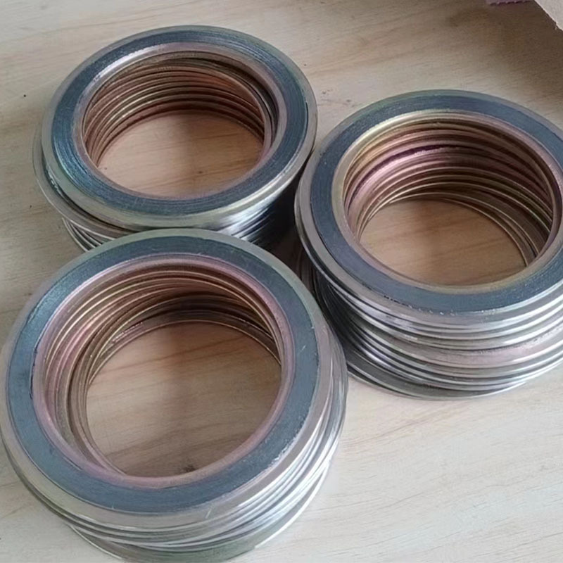 蒸汽吹灰器金属内环和定位环型缠绕式垫片GB4622-D2222-80-63