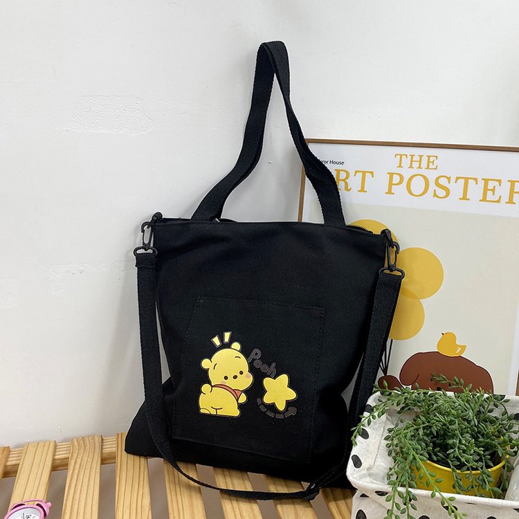 New high-appeartion-level hand-held tote bags are selling well, large-capacity single-shoulder crossbody bags, and wholesale canvas bags for junior and senior high school students undefined