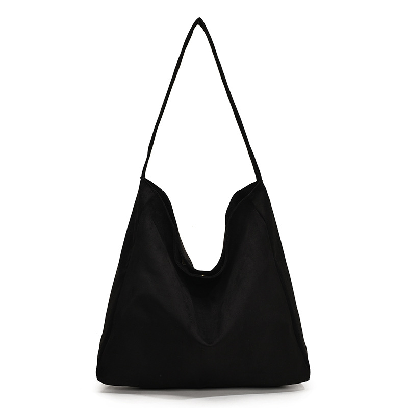 2024 nuevo coreano bolso de camisa debajo de la axila correa de hombro ancha viento lento gran capacidad bolso de color sólido bolso de hombro de cuero suave