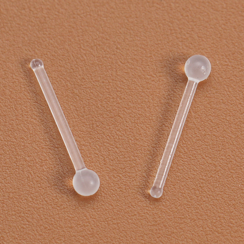 Transparenter U-förmiger Nasenstecker Ohrschmuck_voghion.com