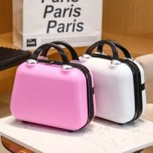 手提箱女可爱化妆包旅行箱包收纳包行李箱手提包批发可定制