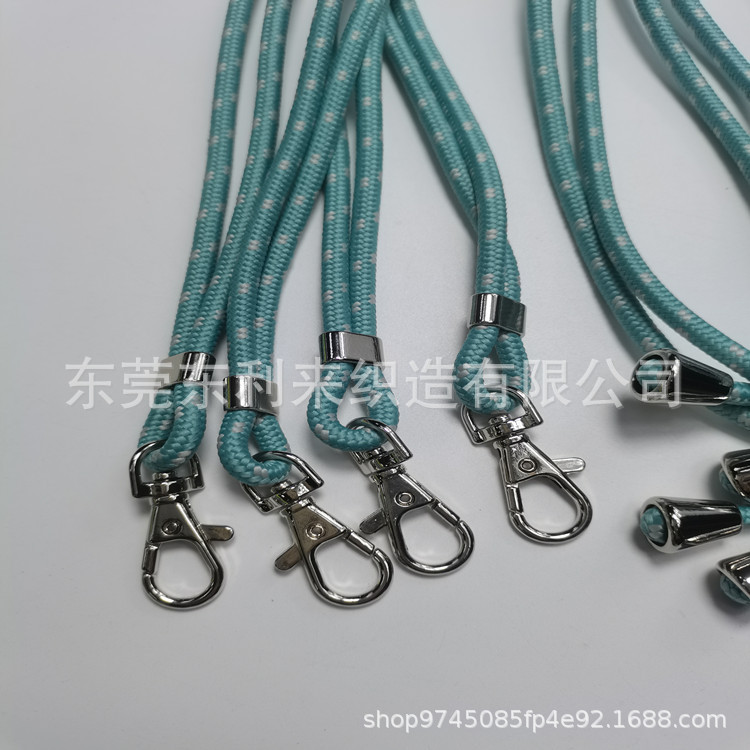 6MM 编织绳子 手机斜跨挂绳涤纶绳子 无人机遥控器挂带