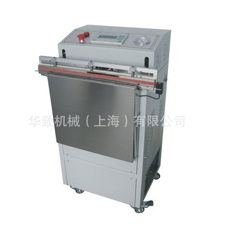 Máquina de sellado al vacío neumática PLC, máquina de envasado de compresión eléctrica, sellado externo, máquina de sellado térmico, sellado completamente automático