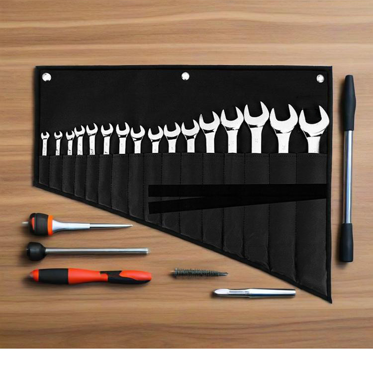 Bolsa de almacenamiento de herramientas portátil lista para usar, kit de herramientas de Amazon, bolsa enrollable de almacenamiento de llaves para reparación de automóviles