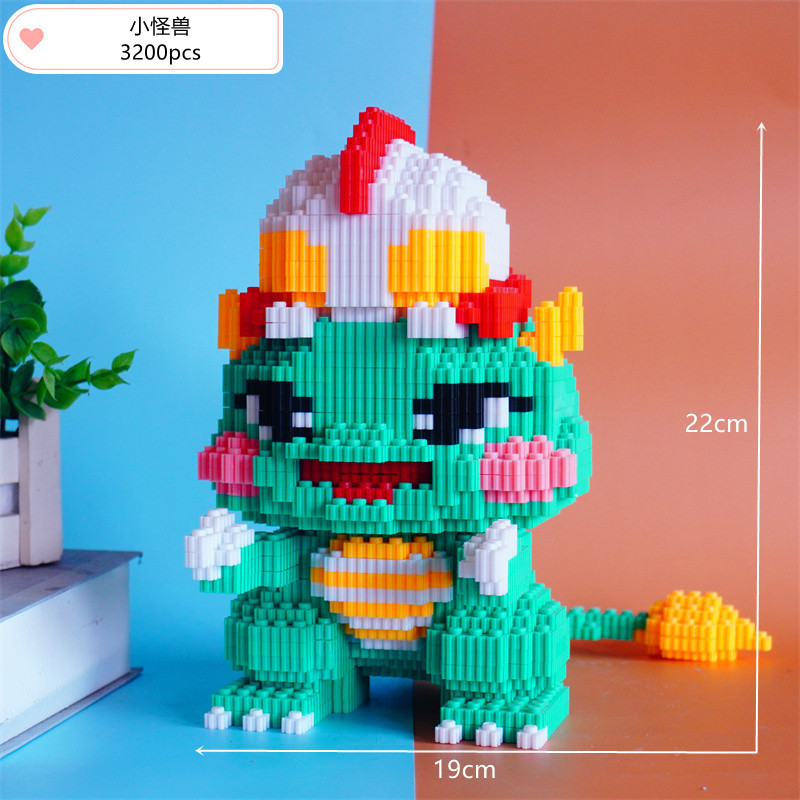 CLS Trendy Le Sen pequeños gránulos ensamblados bloques de construcción Linabel rompecabezas juguetes para niños regalos para niños y niñas