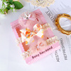 Hair accessory girl's, headband for early age, set, gift box suitable for photo sessions, Korean style