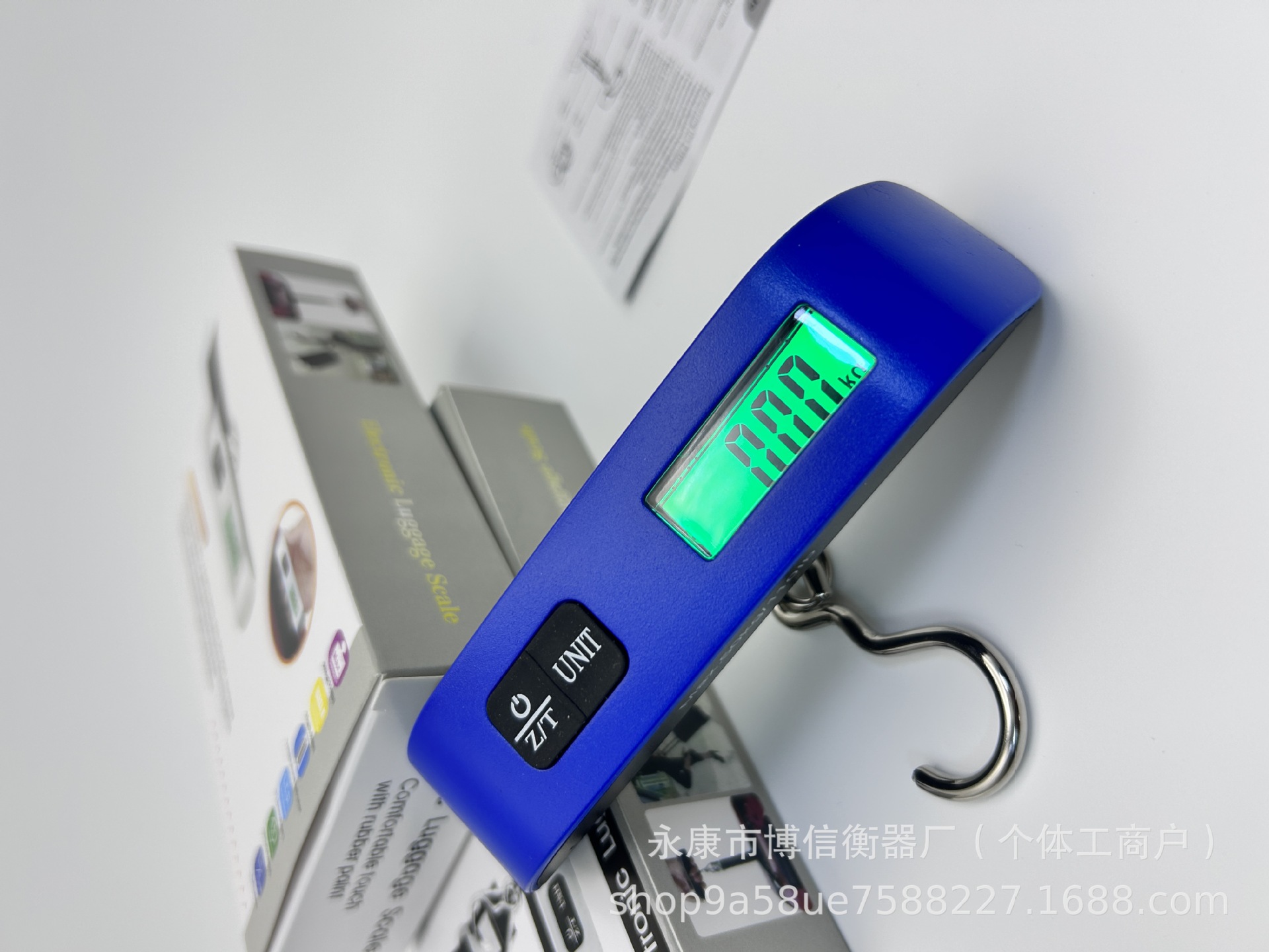 Sınır Ötesi Elektronik Tartı Taşınabilir El Tipi Tartı Toptan Ev Elektronik Tartısı Kilogram Tartı Ölçekli Tartı Yay Bagaj Tartısı Kargo