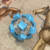 12-key transparent shell-no. 22 blue hat