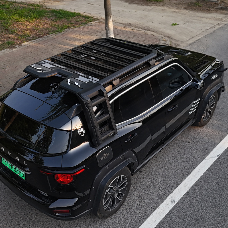Suitable for the First-Generation Big Dog Outdoor Camping Vehicle Roof Expansion Explorer Roof Rack Canopy Side Tent Ladder