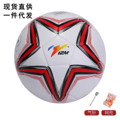 メーカー現物成人45号pu機縫サッカー小中学生試合訓練5号puサッカー卸売り