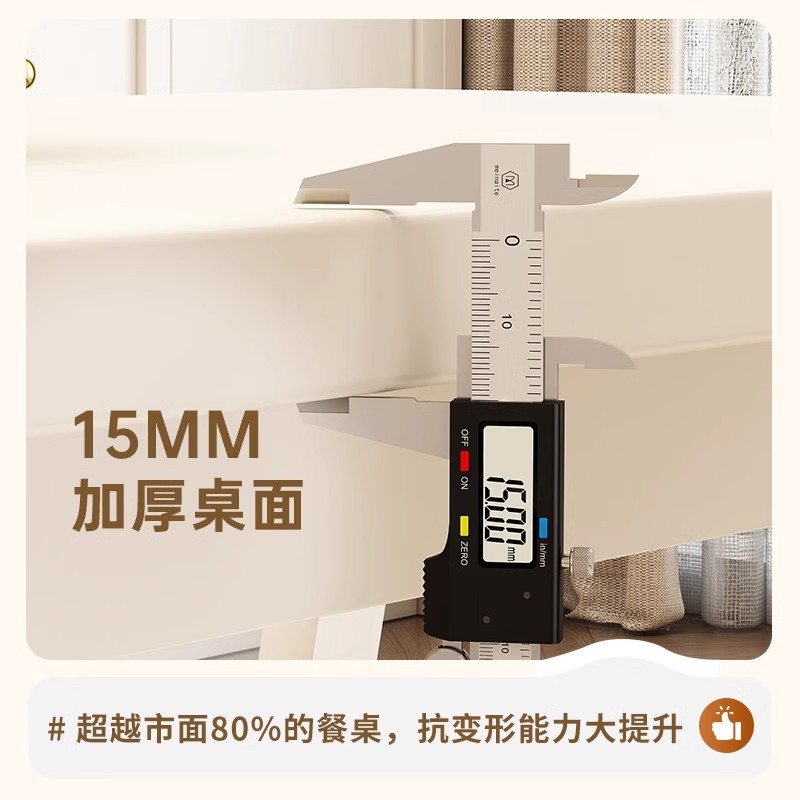 Mesa de comedor de piernas de madera maciza, mesa de alquiler de estilo francés, mesa de madera doméstica, mesa y silla de comedor comercial