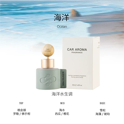 accessories, wholesale from manufacturer, Car Perfume Aromatherapy - ocean-recommended-for-men-50ml