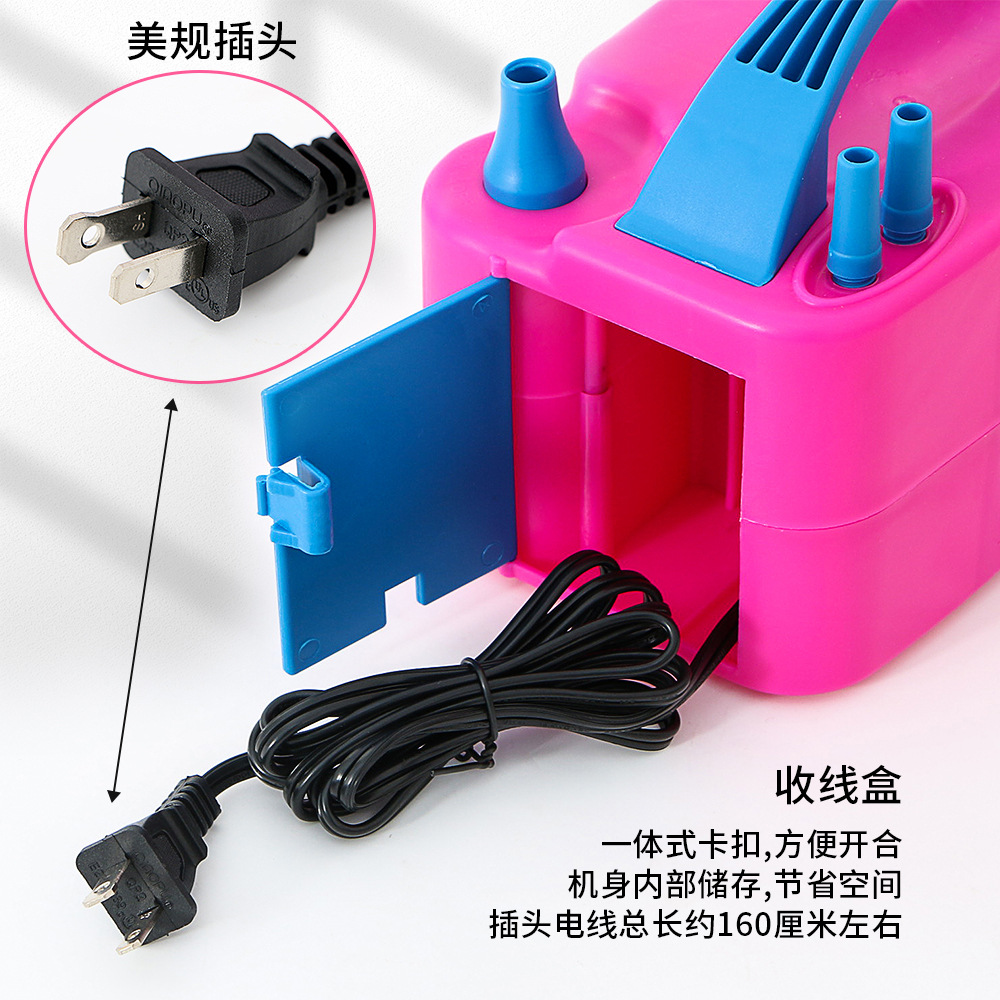 Electric air pump, electric air filling pump, balloon air pump, European and American standards with CE, exclusively available on Amazon pic 6