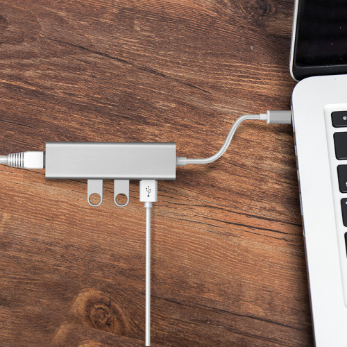 TYPE-C3.1 Gigabit network card USB to RJ45 network port USB3.0 interface notebook external network card aluminum alloy