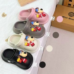 Children's hole shoes shoe buckle accessories cartoon Three-dimensional cute sandals strawberry bear baby shoes non-slip puppy children's shoes