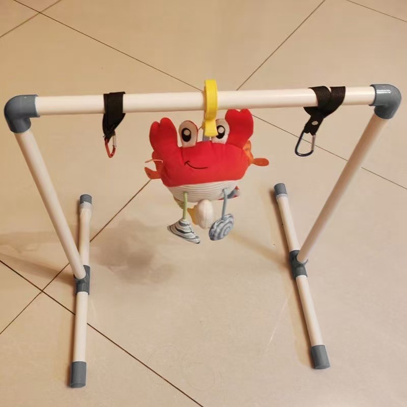 抖音小红书同款塑料管环保级DIY婴儿吊杆玩具解放双手哄娃神器