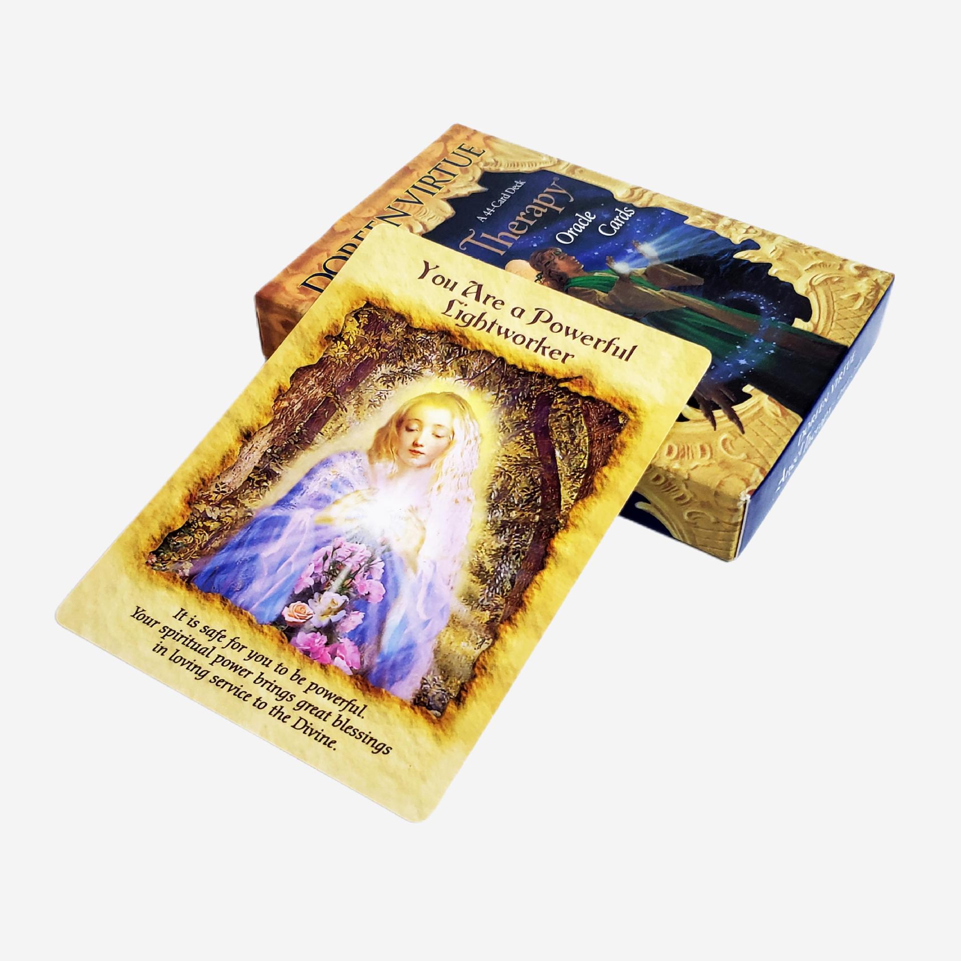 2023 New Therapy Angel Healing Oracle Leisure Entertainment Board Game Cards_voghion.com
