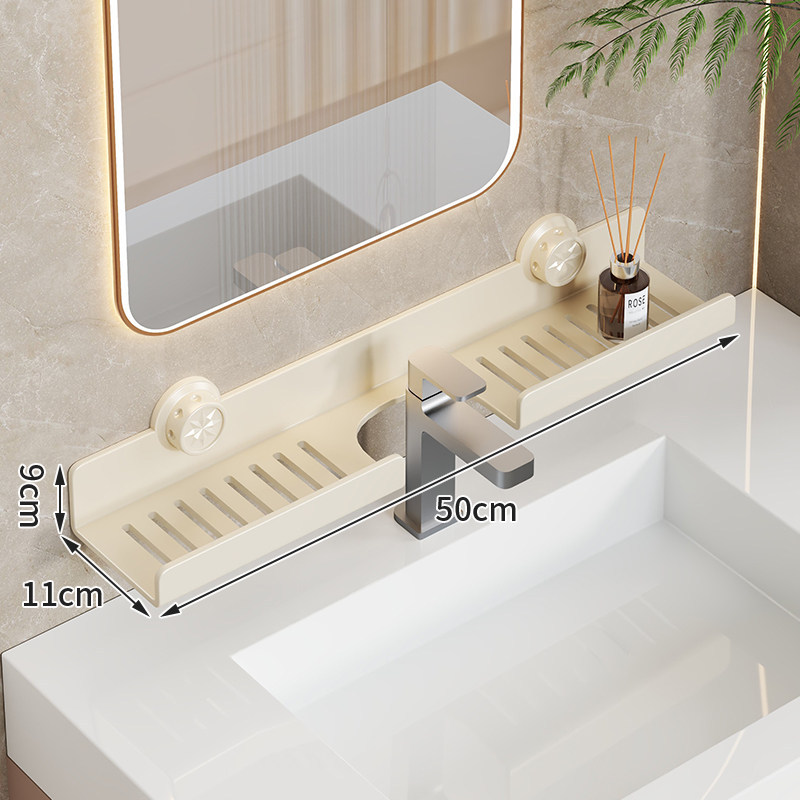 Estante Multifuncional de Almacenamiento para Baño, Sin Perforación image 7