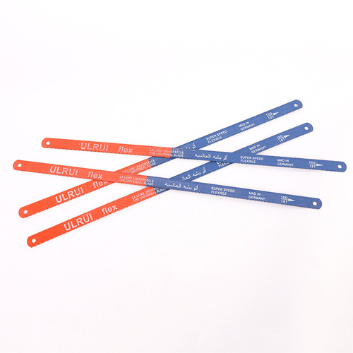 Wholesale flexible hacksaw blade 300mm 18 teeth 24 teeth saw blade hand flexible foldable double-sided metal saw blade
