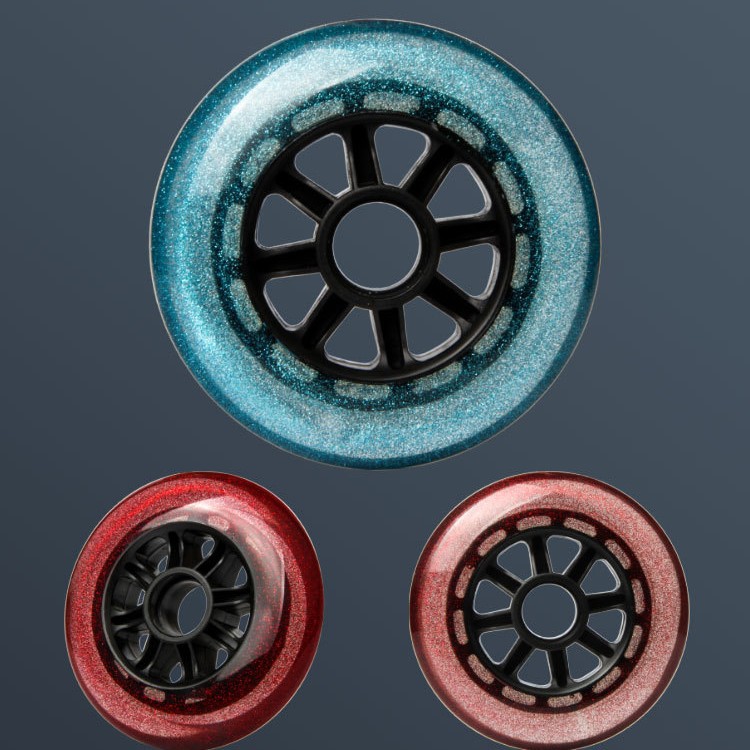 Speed Roller Skate Street Roller Skates Roller Skates Wheels Large Cake Wheels 90 100 110mm Professional Racing High Elastic Wheels