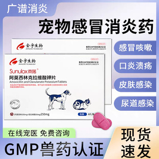 Cefadroxil Tablets, Doxycycline Hydrochloride Tablets, Amoxicillin and Clavulanate Potassium Tablets, Genuine for Pets