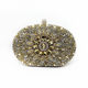 2025 Cross-border New Sunflower Evening Bag Fashion Banquet Clutch Bag All-match Dress Evening Bag Diamond Women's Bag