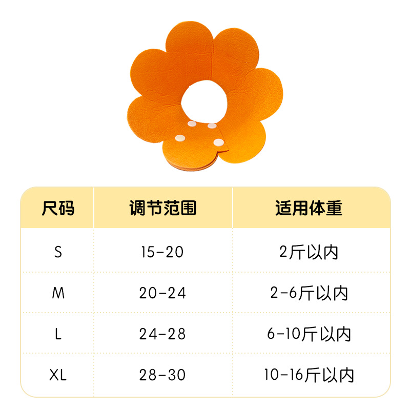 Nuevo anillo de Elizabeth, gato y perro extraíble, gato y collar de perro, capucha de gato, anillo de cuello anti-mordedura y anti-lamido, Amazon al por mayor