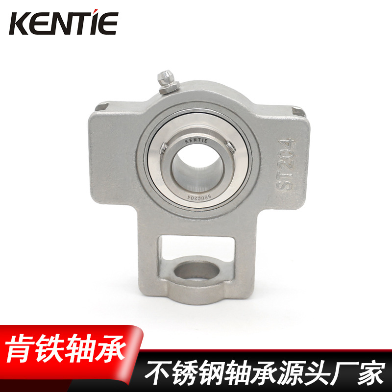 轴承厂家直供不锈钢带座轴承SUCT型工业级加厚滑块座外球面轴承座
