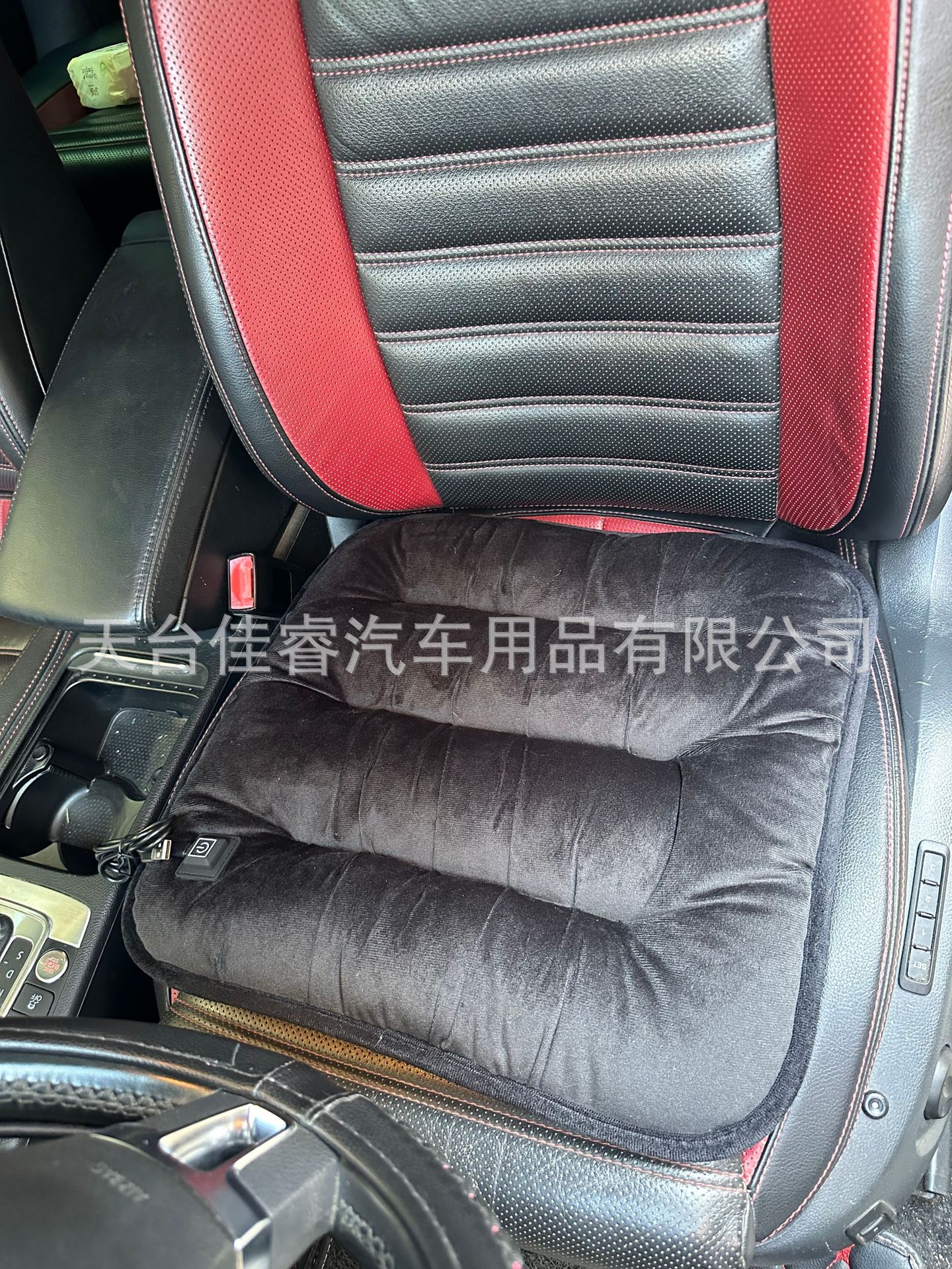 Graphene Car Heating Cushion USB Interface Stuffed Heating Pad 12V Electric Heating Single Piece Pad Cross-Border Hot Sale
