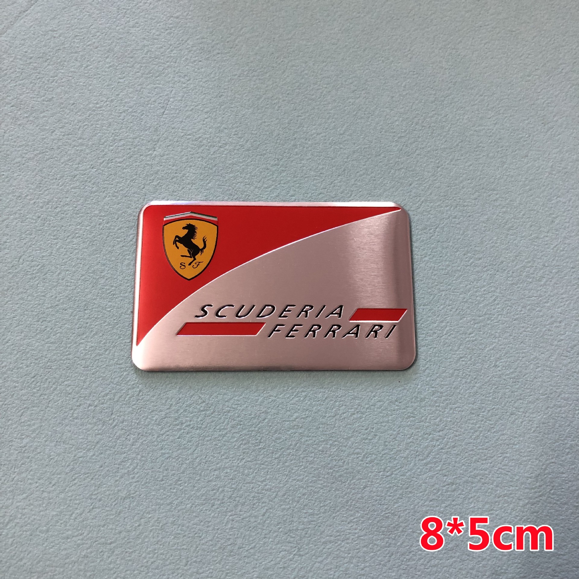 Aluminum Alloy Car Sticker for Ferrari Body Styling Netby