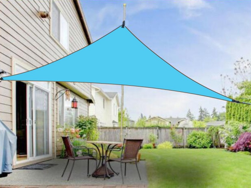 Cross-border canopy tent outdoor Oxford cloth UV-proof waterproof rainproof courtyard sunshade large size sunshade sail