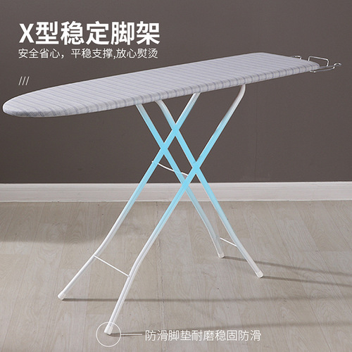 Home Standing Ironing Board with Added Thickness and Foldable Design, Suitable for International Trade, Hotels, and Commercial Use, Ironing Table
