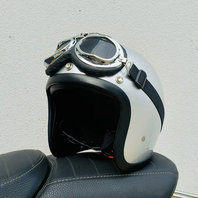 Motosiklet kaskı (dəbilqə) – Helmet Dropshipping - silver-aviator-glasses-s