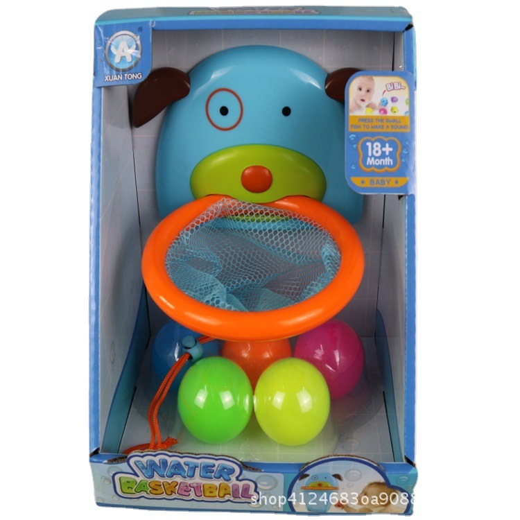 Fun shooting dog basketball stand ocean ball board water shooting toy children's summer water playing toy