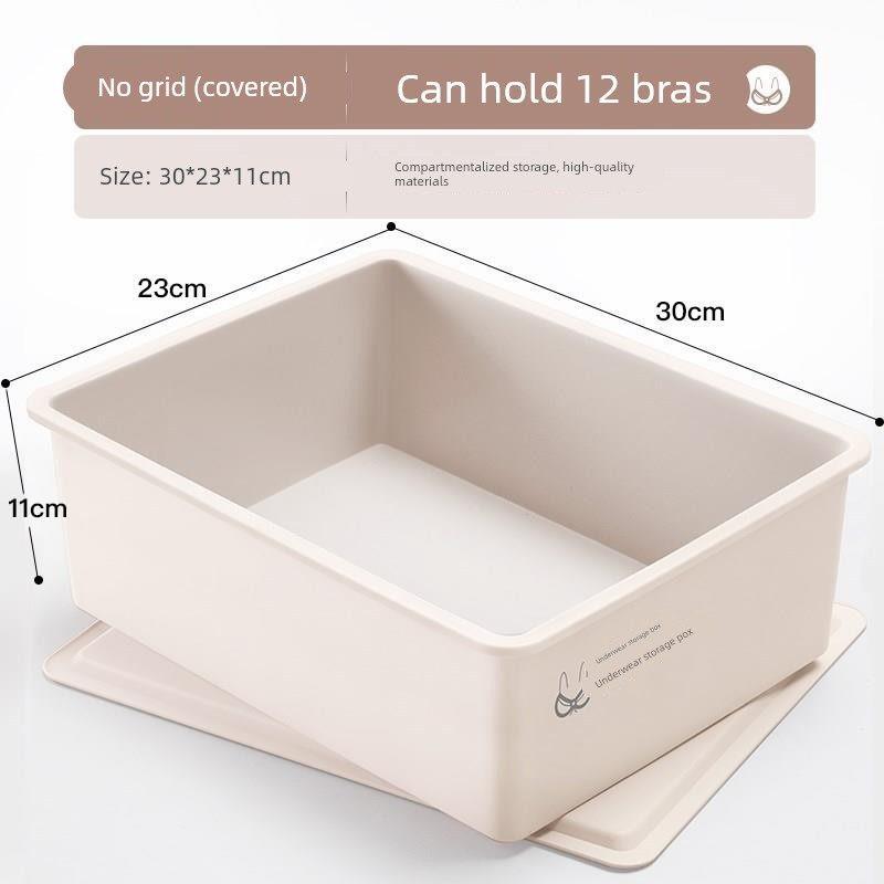 Japanese Imported Quality Underwear Storage Box, Home Drawer-Style Compartment Organizer for Clothes, Underwear, and Socks