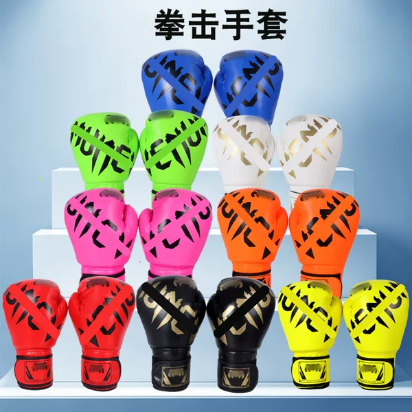 Boxing gloves for children, professional boxing gloves for Taekwondo, martial arts, combat training, Sanda, boxing for adults and teenagers
