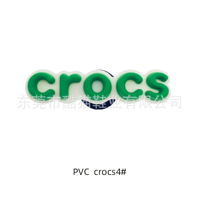 Nuevo agujero zapatos decorativos hebilla accesorios agujero zapatos flor zapato hebilla PVC dibujos animados jardín zapatos superior accesorios inglés