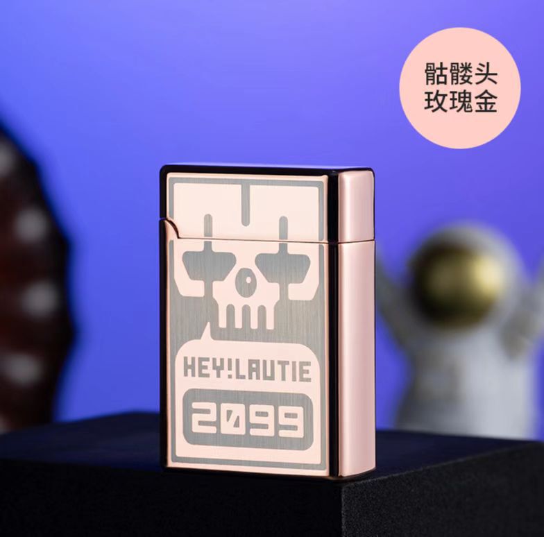 ライター2099電子誘導ローラー赤炎電池を入れるライターの個性的なアイデアが彼氏にプレゼントされる|undefined